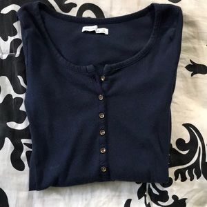 Abercrombie Long Sleeve Buttoned Tee